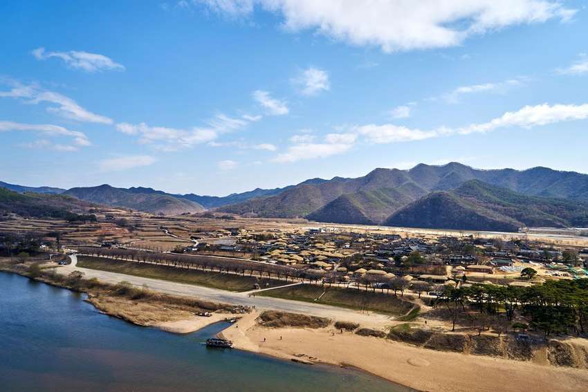 Hahoe village<br>